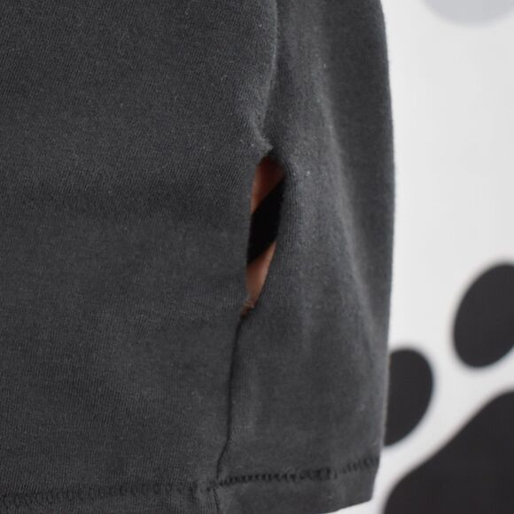 Skims Cotton Jersey T Shirt Short Sleeve Crew Neck Black Size 2X Flawed - Picture 6 of 7